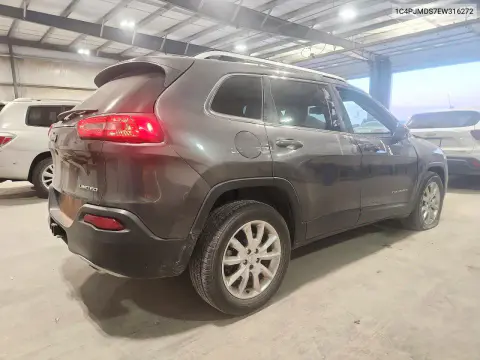 2014 Jeep Cherokee Limited VIN 1C4PJMDS7EW316272 фото 3