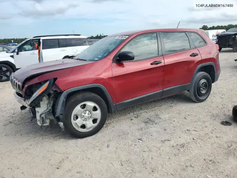 2014 Jeep Cherokee Altitude VIN 1C4PJLAB6EW167450 фото 1