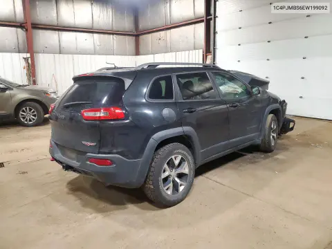 2014 Jeep Cherokee Trailhawk VIN 1C4PJMBS6EW199092 фото 3