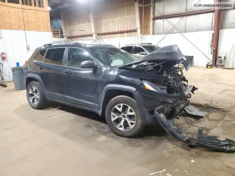 2014 Jeep Cherokee Trailhawk VIN 1C4PJMBS6EW199092 фото 4
