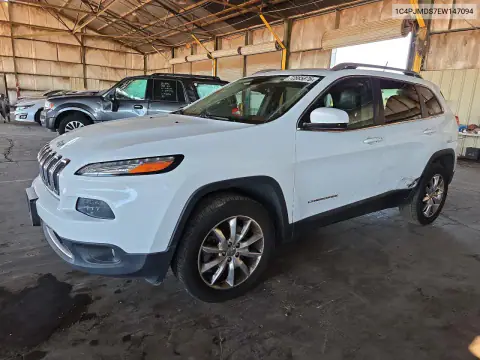 1C4PJMDS7EW147094 — 2014 Jeep Cherokee, Боковая часть, фото до ремонта