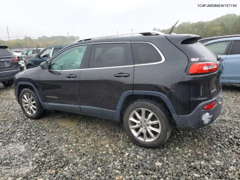 1C4PJMDB6EW157194 — 2014 Jeep Cherokee, фото 2 с аукциона Copart 21.10.2026, Боковая часть