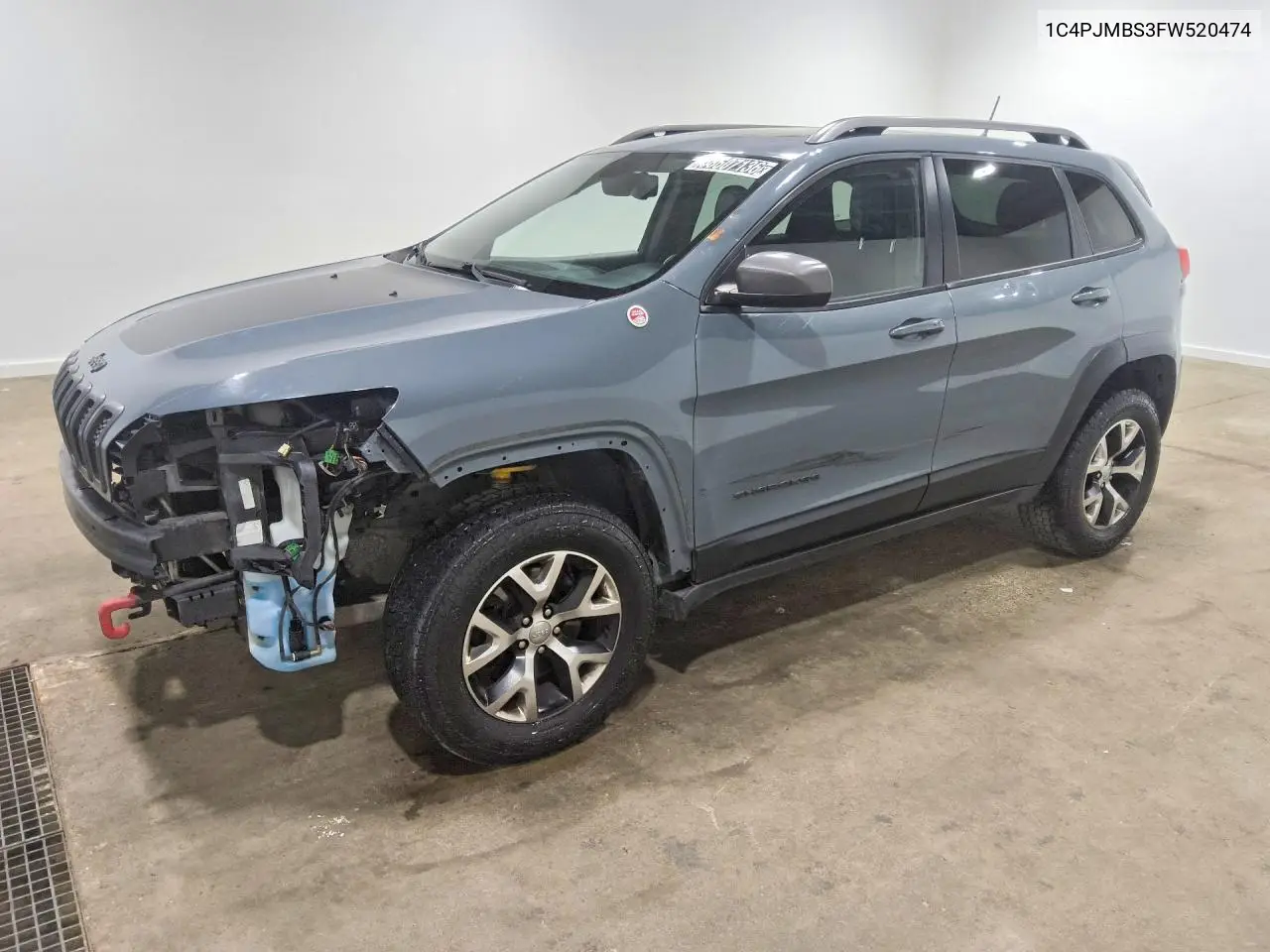 2015 Jeep Cherokee Trailhawk VIN 1C4PJMBS3FW520474 фото 1