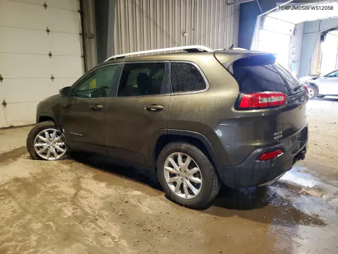 2015 Jeep Cherokee Limited VIN 1C4PJMDS8FW512058 фото 2