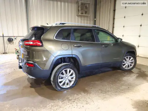 2015 Jeep Cherokee Limited VIN 1C4PJMDS8FW512058 фото 3