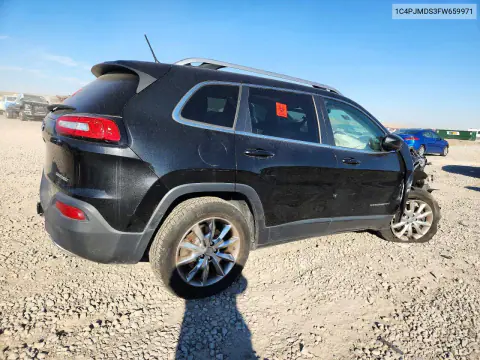 2015 Jeep Cherokee Limited VIN 1C4PJMDS3FW659971 фото 3