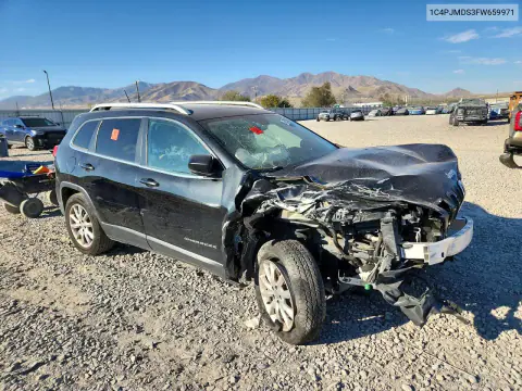 2015 Jeep Cherokee Limited VIN 1C4PJMDS3FW659971 фото 4