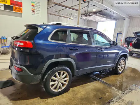 2015 Jeep Cherokee Limited VIN 1C4PJMDS3FW618529 фото 3