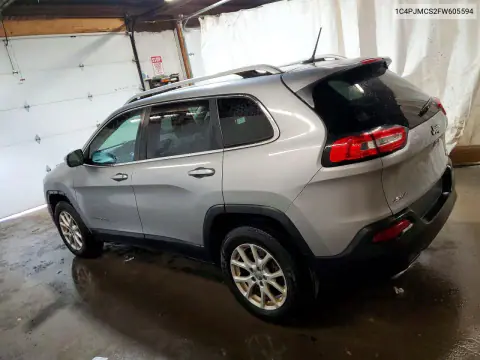 2015 Jeep Cherokee Latitude VIN 1C4PJMCS2FW605594 фото 2