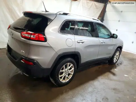 2015 Jeep Cherokee Latitude VIN 1C4PJMCS2FW605594 фото 3