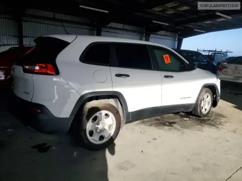 2015 Jeep Cherokee Sport VIN 1C4PJLAB6FW711530 фото 3