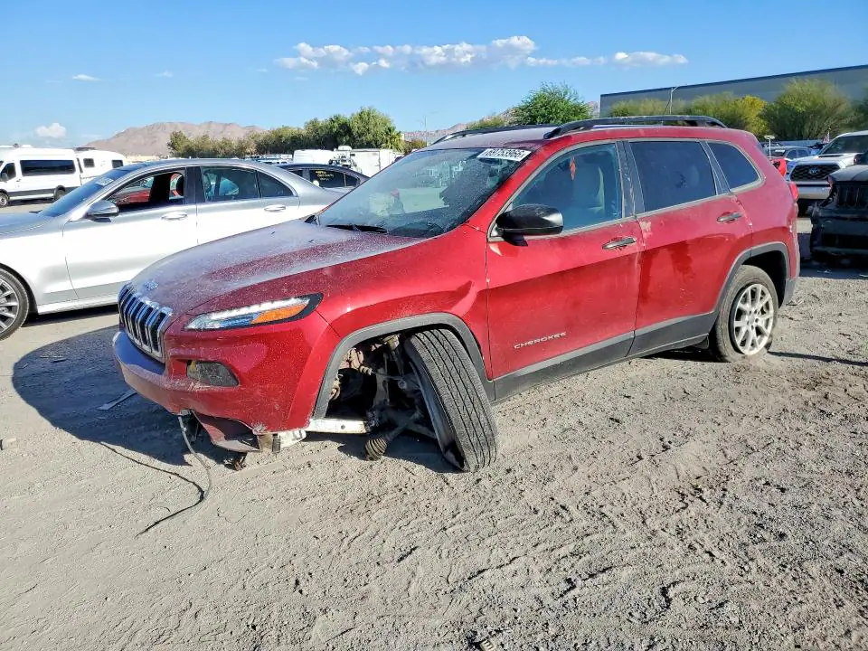 1C4PJLAB0GW370708 Jeep Cherokee 2016 — daño Parte delantera, foto antes de reparar