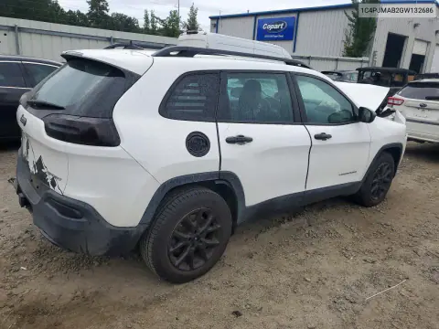 2016 Jeep Cherokee Sport VIN 1C4PJMAB2GW132686 фото 3