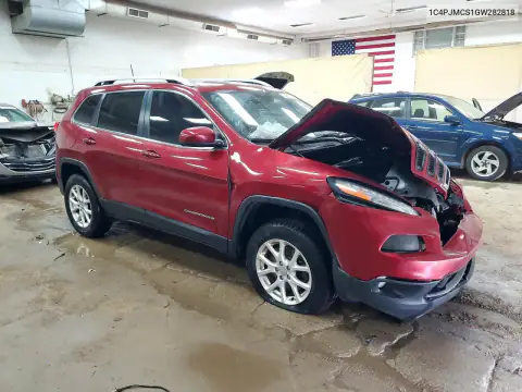1C4PJMCS1GW282818 — 2016 Jeep Cherokee, фото 4 с аукциона Copart, Передняя часть