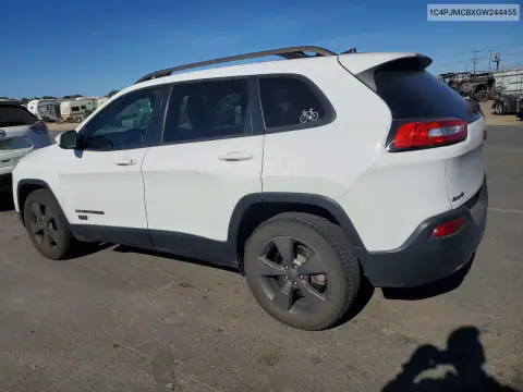1C4PJMCBXGW244455 — 2016 Jeep Cherokee, zdjęcie 2 z Copart, Bok