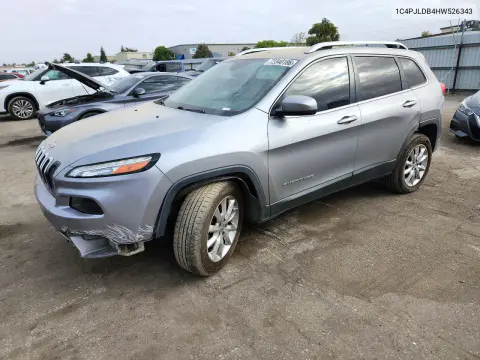 2017 Jeep Cherokee Limited VIN 1C4PJLDB4HW526343 фото 1