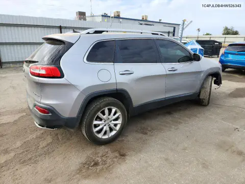 2017 Jeep Cherokee Limited VIN 1C4PJLDB4HW526343 фото 3