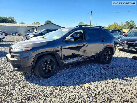 1C4PJMDX0JD560444 — 2018 Jeep Cherokee, Bok, zdjęć przed naprawą