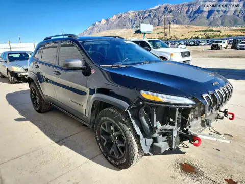 1C4PJMBXXJD591851 — 2018 Jeep Cherokee, foto 4 de Copart, Parte delantera
