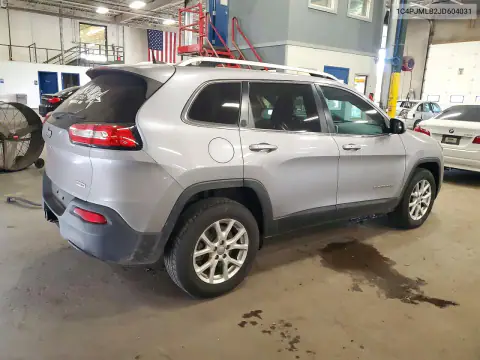 1C4PJMLB2JD604031 — 2018 Jeep Cherokee, photo 3 from Copart, Front end