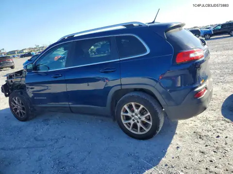 1C4PJLCB3JD573883 — 2018 Jeep Cherokee, foto 2 de Copart, Parte delantera