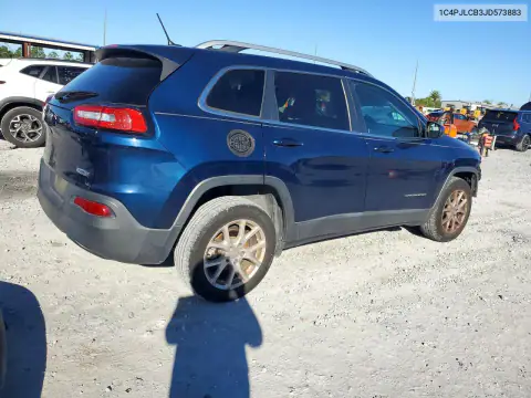 1C4PJLCB3JD573883 — 2018 Jeep Cherokee, foto 3 de Copart, Parte delantera