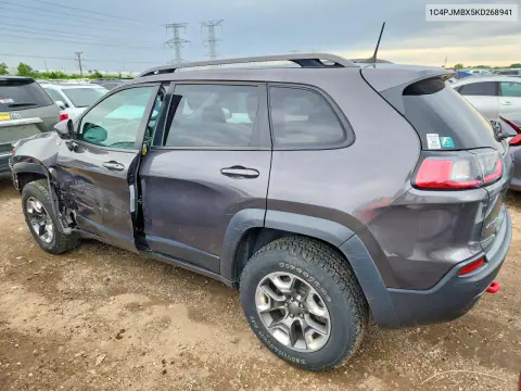 2019 Jeep Cherokee Trailhawk VIN 1C4PJMBX5KD268941 фото 2