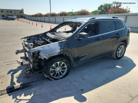2019 Jeep Cherokee Latitude Plus VIN 1C4PJMLN5KD280441 фото 1