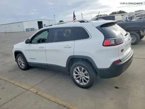 2019 Jeep Cherokee Latitude VIN 1C4PJLCB9KD240878 фото 2