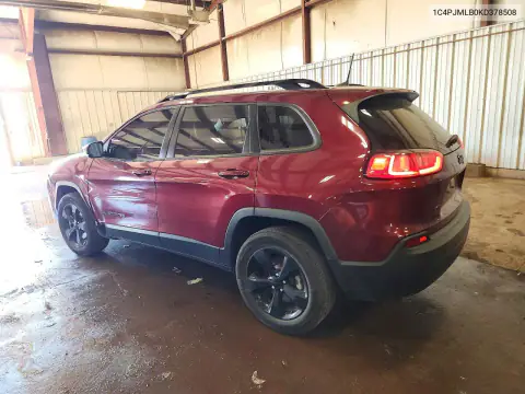 1C4PJMLB0KD378508 — 2019 Jeep Cherokee, фото 2 з Copart, Бокова частина