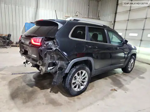 1C4PJMLX1KD120719 — 2019 Jeep Cherokee, photo 3 from Copart 19.10.2026, Rear end