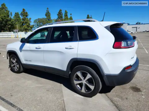 1C4PJMDX2KD488888 — 2019 Jeep Cherokee, photo 2 from Copart 20.10.2026, Front end