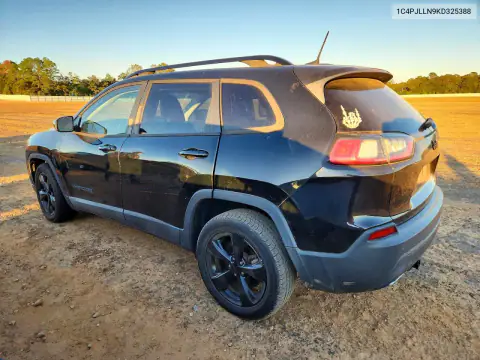 1C4PJLLN9KD325388 — 2019 Jeep Cherokee, zdjęcie 2 z Copart, Zalanie