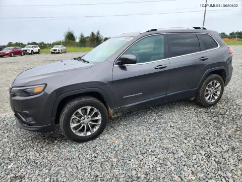 2020 Jeep Cherokee Latitude Plus VIN 1C4PJMLB1LD650632 фото 1