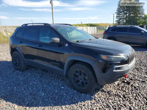 2020 Jeep Cherokee Trailhawk VIN 1C4PJMBN2LD534626 фото 4