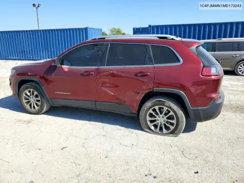 2021 Jeep Cherokee Latitude Lux VIN 1C4PJMMN1MD173243 фото 2