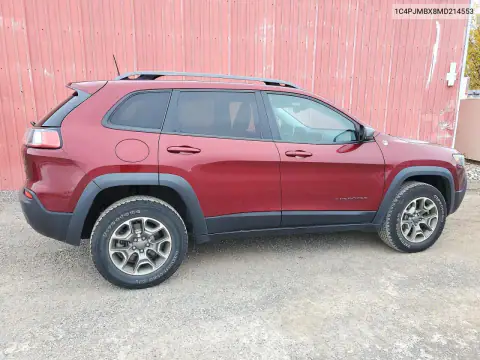 1C4PJMBX8MD214553 — 2021 Jeep Cherokee, photo 3 from Copart 11.11.2026, Normal wear