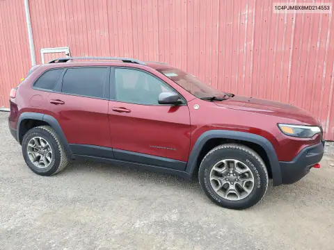 1C4PJMBX8MD214553 — 2021 Jeep Cherokee, photo 4 from Copart 11.11.2026, Normal wear