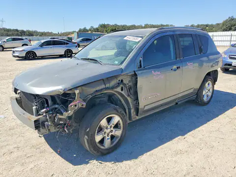 1C4NJCBA1ED552052 — 2014 Jeep Compass, Передняя часть (Front End), фото до ремонта