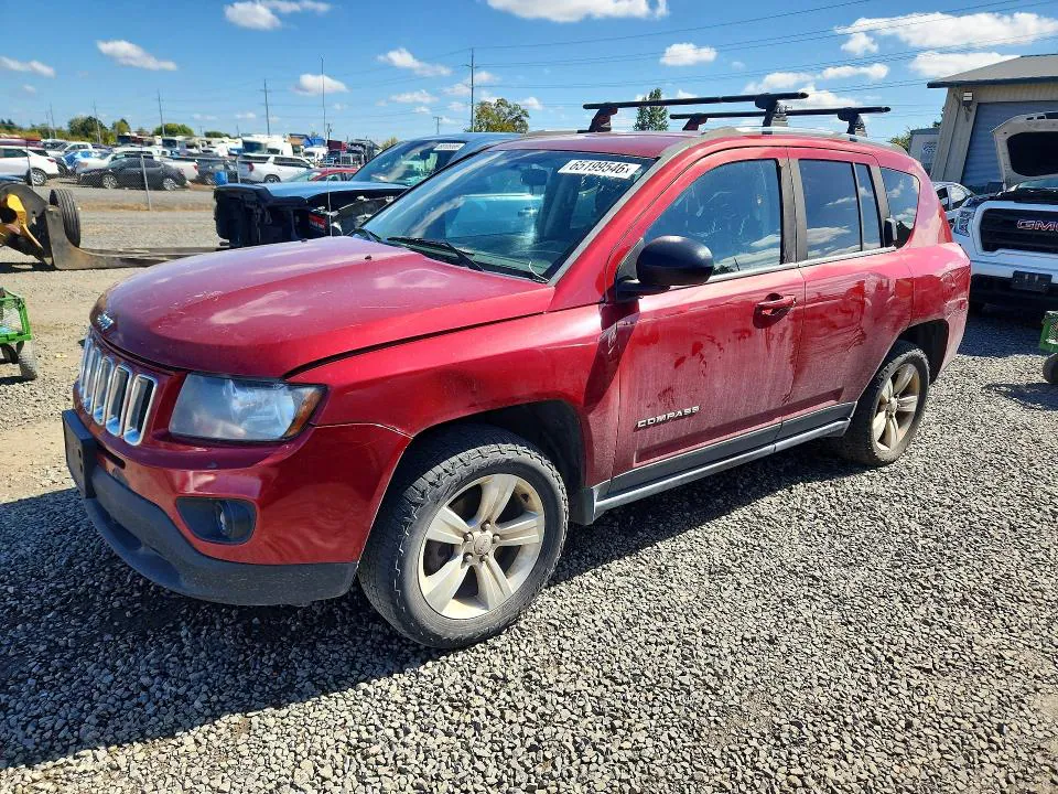 2014 Jeep Compass VIN 1C4NJDBB7ED927036 фото 1