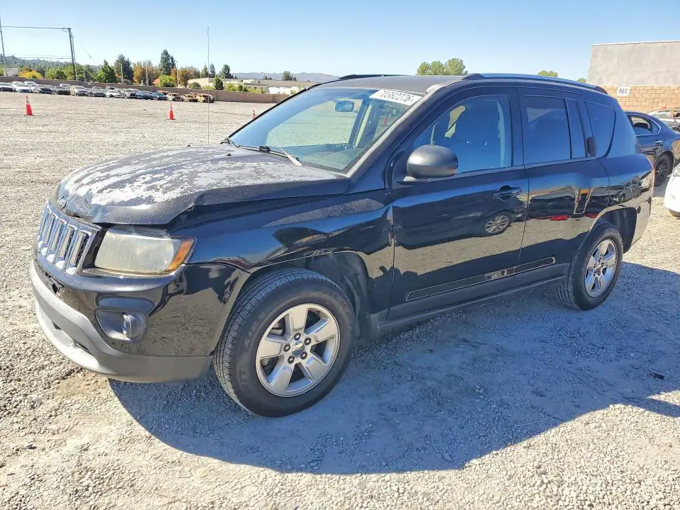 1C4NJCBA1ED696717 Jeep Compass 2014 — повреждение Передняя часть, фото до ремонта