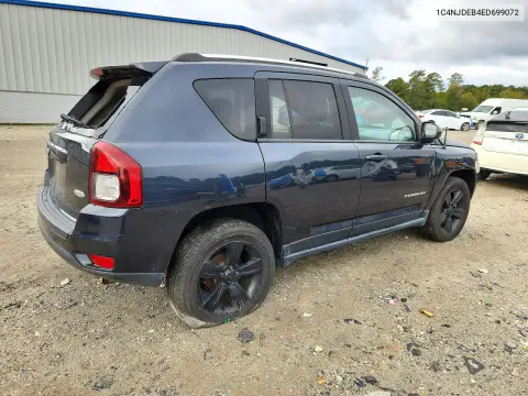 2014 Jeep Compass Latitude VIN 1C4NJDEB4ED699072 фото 3