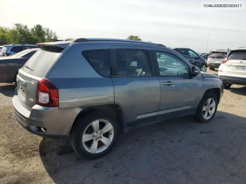 2014 Jeep Compass Latitude VIN 1C4NJDEB2ED503517 фото 3