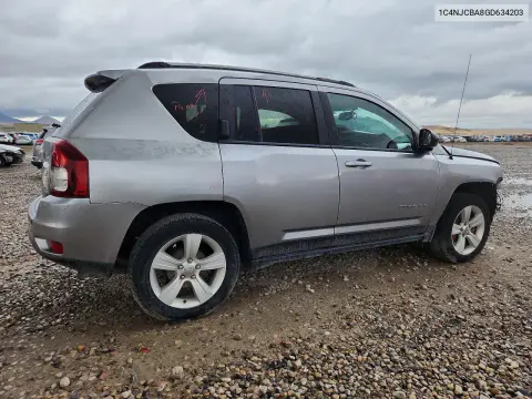 2016 Jeep Compass Sport VIN 1C4NJCBA8GD634203 фото 3