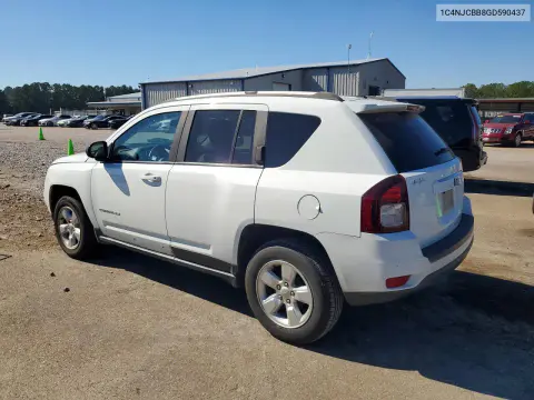 2016 Jeep Compass Sport VIN 1C4NJCBB8GD590437 фото 2