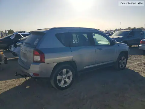 2016 Jeep Compass Latitude VIN 1C4NJCEA2GD619739 фото 3