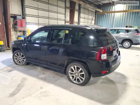 1C4NJCBA3GD803902 — 2016 Jeep Compass, фото 2 с аукциона Copart, Передняя часть