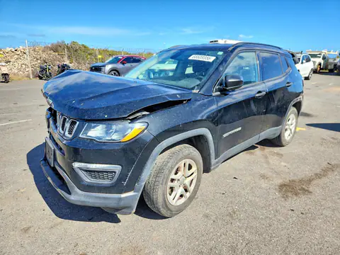 3C4NJCAB4HT658214 — 2017 Jeep Compass, Передня частина (Front End), фото до ремонту