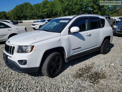 2017 Jeep Compass Latitude VIN 1C4NJCEB8HD160422 фото 1