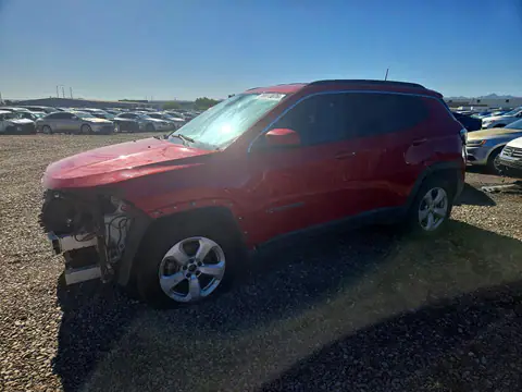 3C4NJCBB8HT653208 — 2017 Jeep Compass, წინა ნაწილი (Front End), ფოტოები შეკეთებამდე